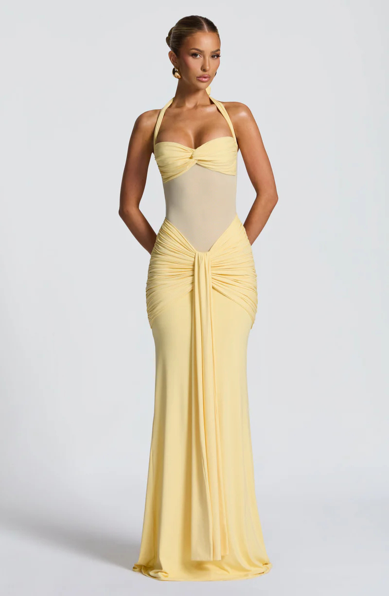 Siren Hourglass Kleid, verführerische Silhouette, zeitloser Glamour
