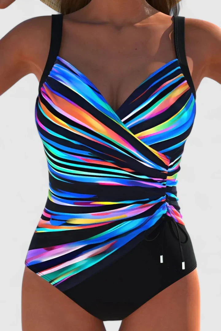 Maillot de bain femme taille haute élégant et sculptant