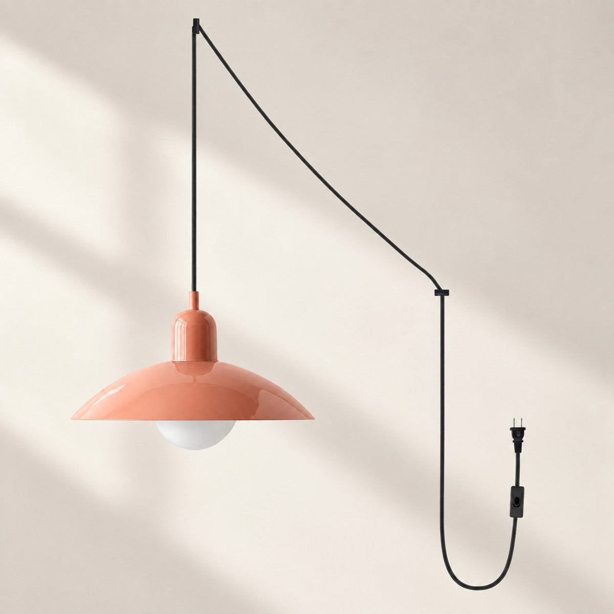 Suspension Bauhaus à Brancher Mid-Century