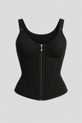 Formender Damen-Korsett - Figurformender Shaper mit hohem Bund Schwarz S-XL