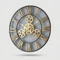 Horloge Murale Engrenages Métalliques – Style Industriel Best-Seller