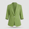 Blazer Léger Femme à Boutonnage Simple