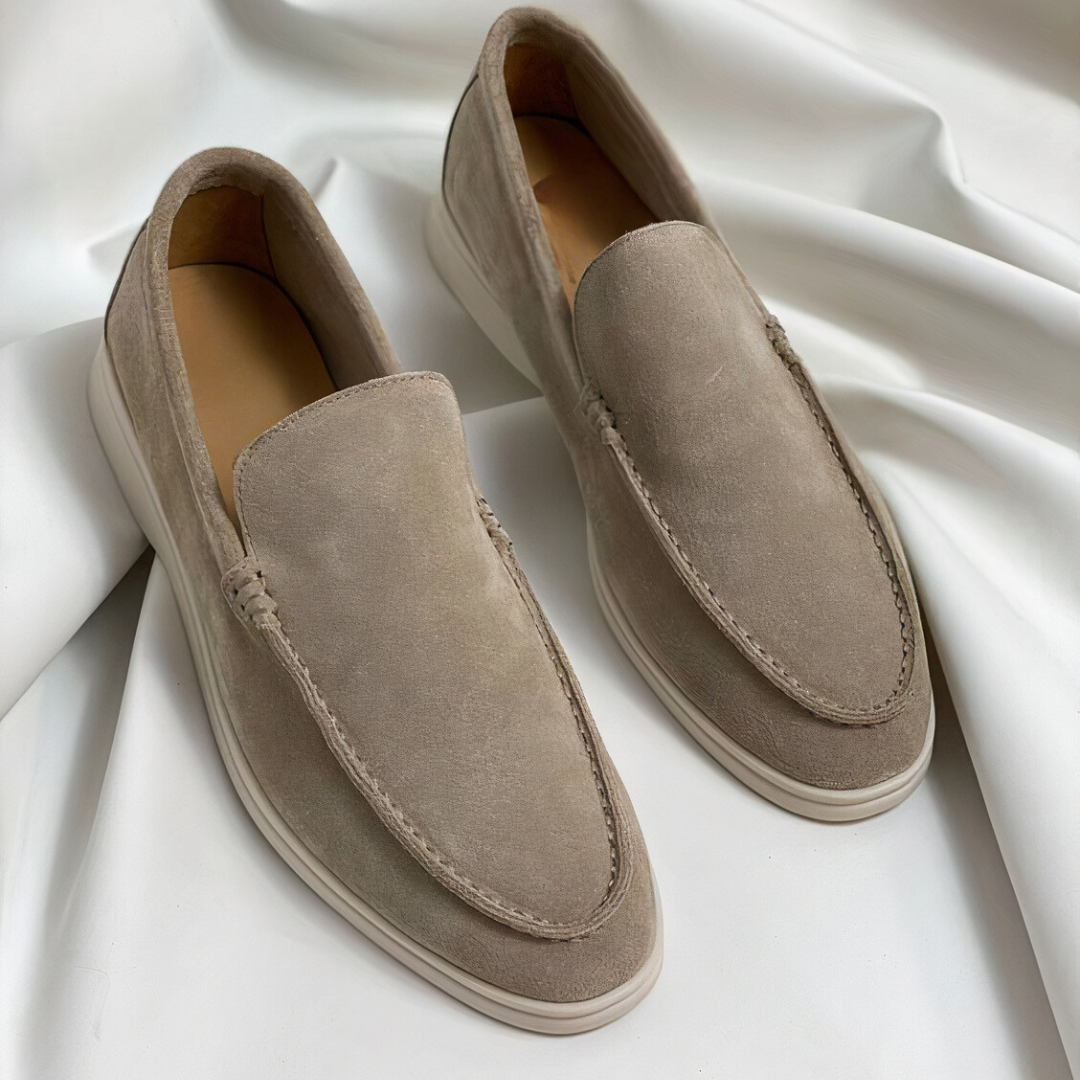 Mocassins en Cuir Vintage pour Homme