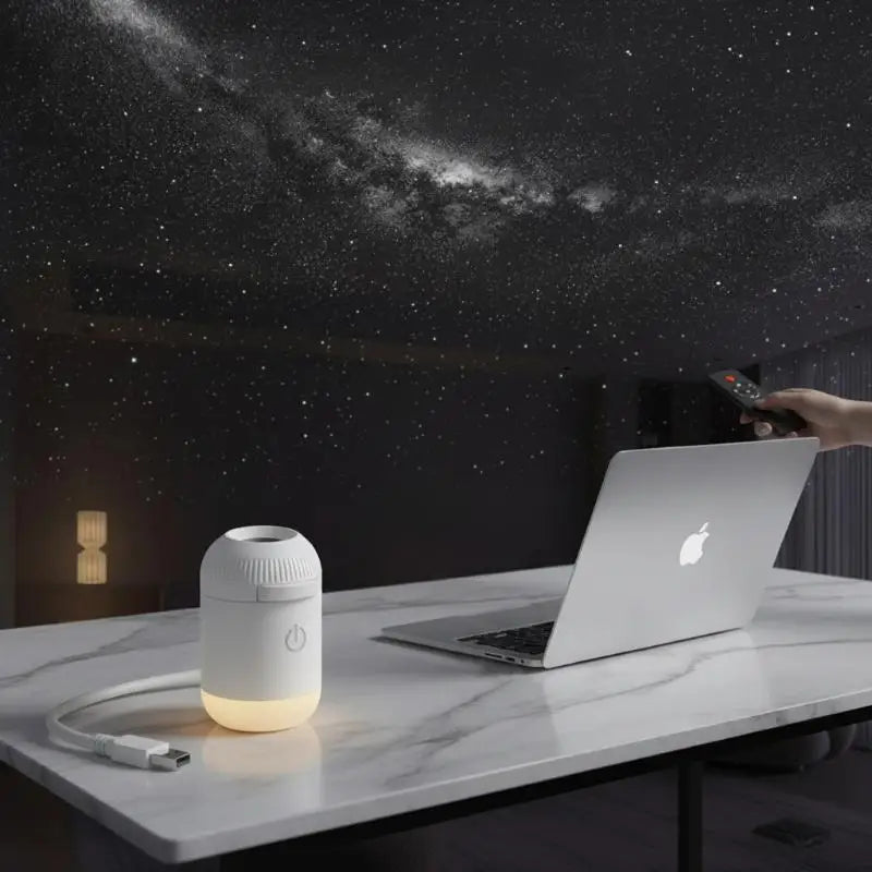 Projecteur Galaxie – Lampe Ciel Étoilé USB 2-en-1