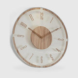 Horloge Murale Bois Minimal – Design Épuré Best-Seller