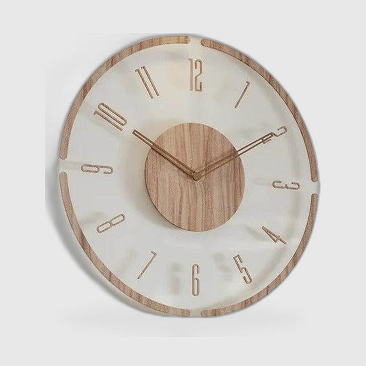 Horloge Murale Bois Minimal – Design Épuré Best-Seller