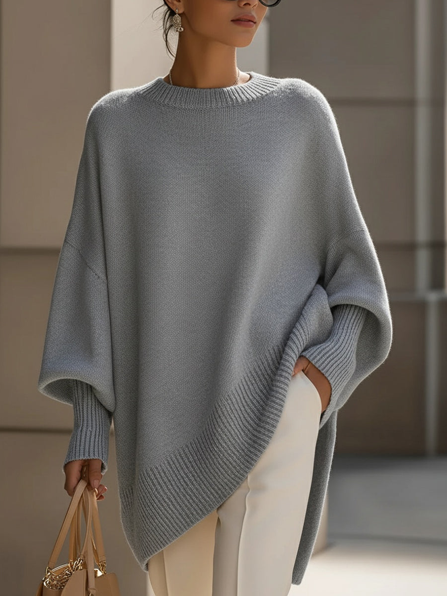 Mandy Stylish Effortless Elegance Oversized Poncho