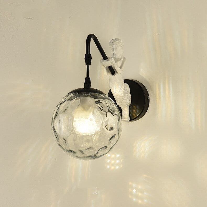 Applique Murale Orbe Rustique - Design Vintage