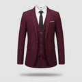 Costume Trois Pieces Homme - Coupe Classique Deux Boutons