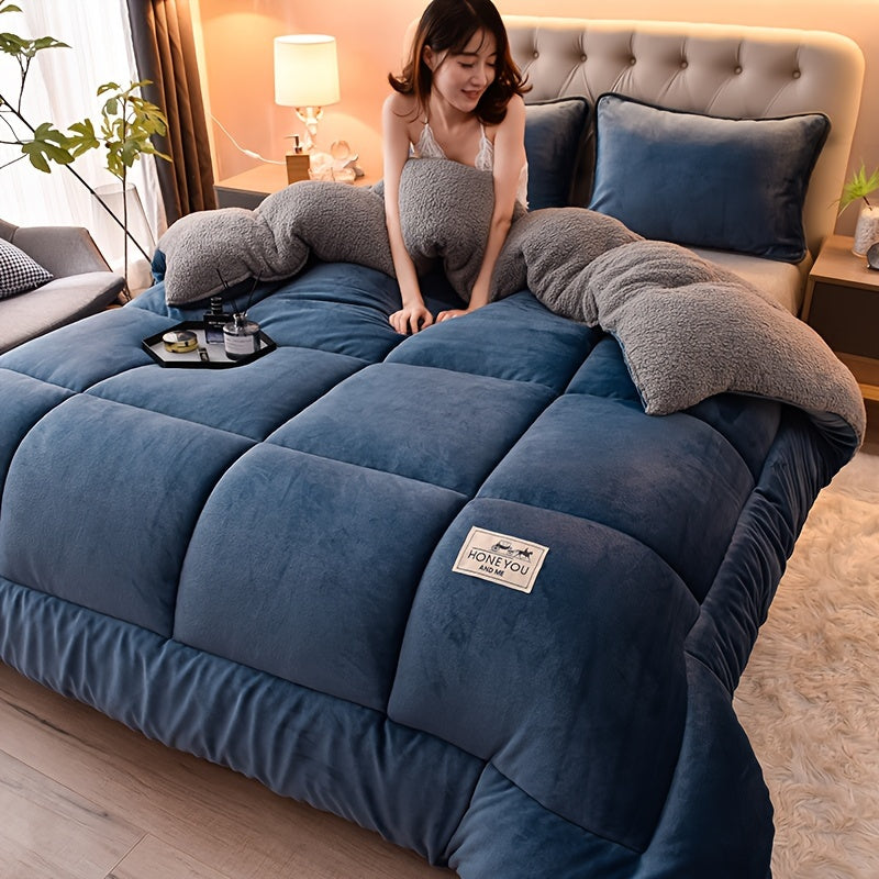 Couverture Sherpa Double Face - Plaid Épais et Doux