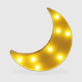 Veilleuse LED 3D Nuage et Lune – Douce Lumière du Soir