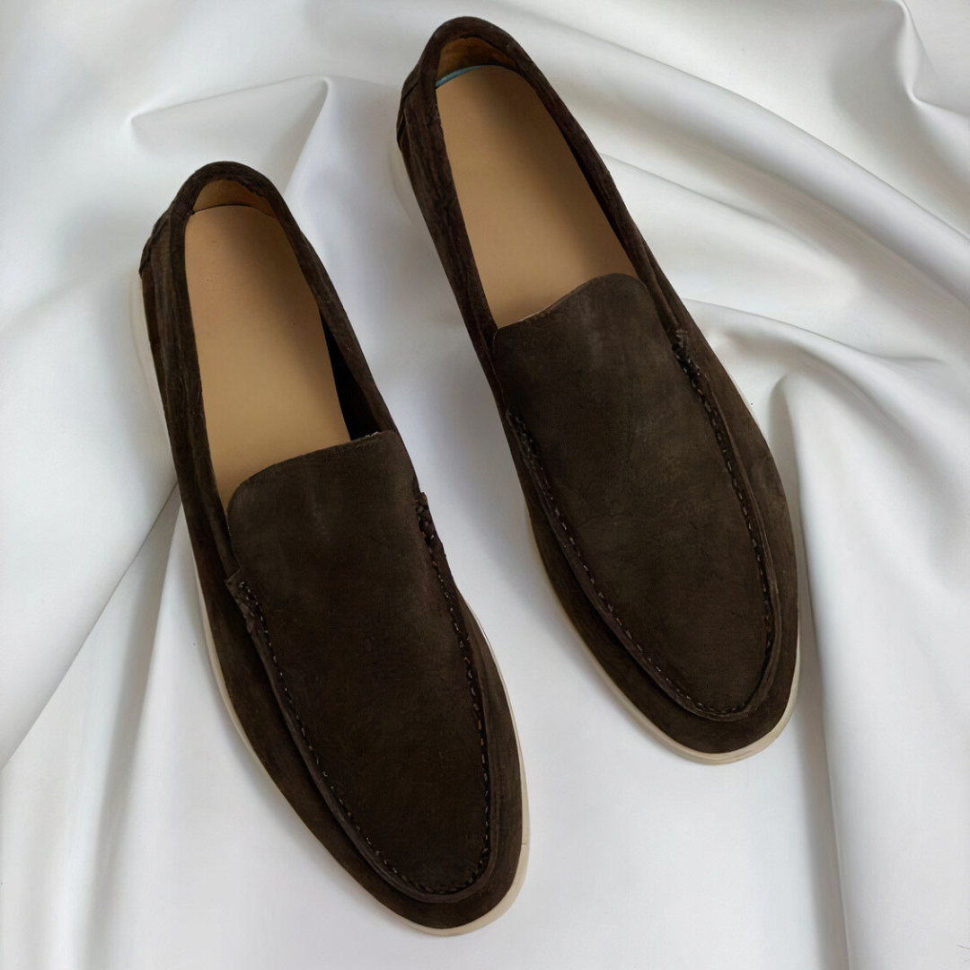 Mocassins en Cuir Vintage pour Homme