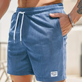 Leichte Damen-Cord-Shorts mit Kordelzug - Komfort