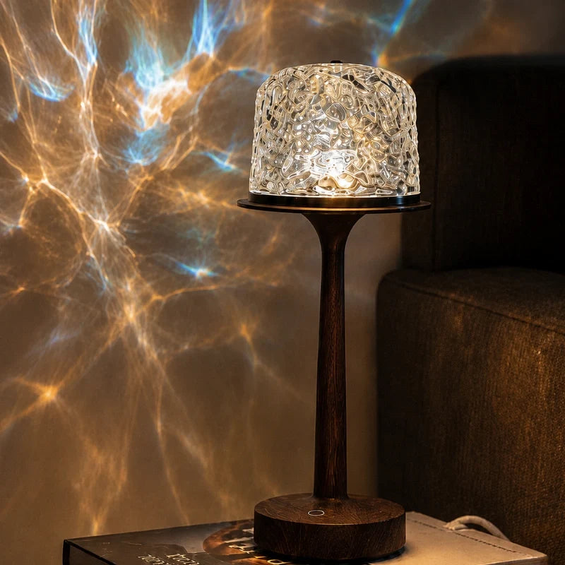 Lampe Aurore Boréale – Lampe de Table Ambiance 2-en-1 & Projecteur