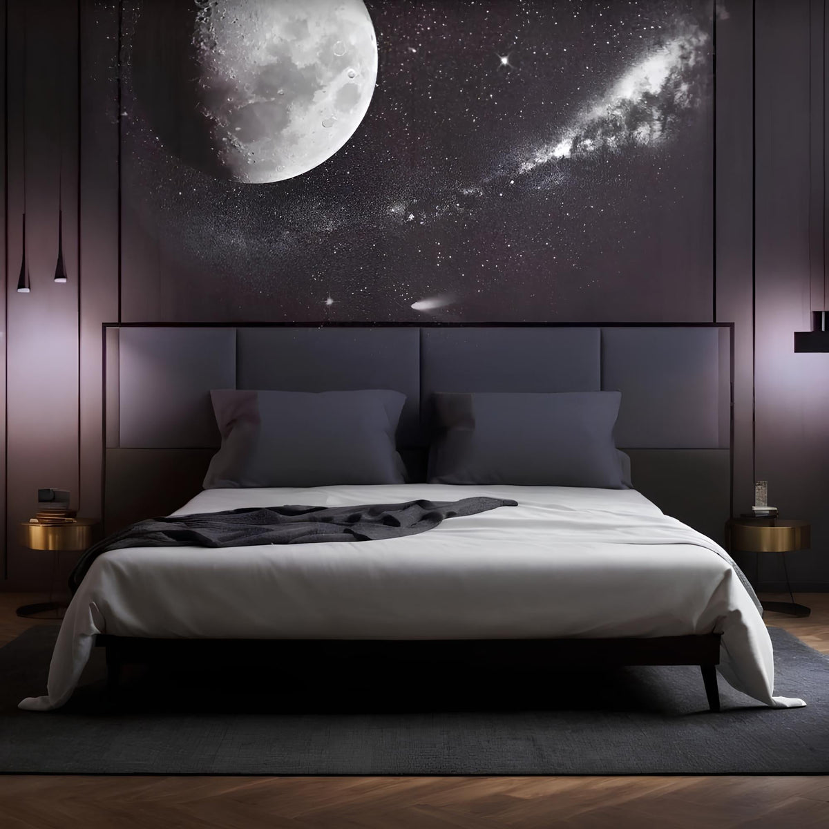 Lampe de Projection Spatiale – Projecteur Galaxie pour Ambiance
