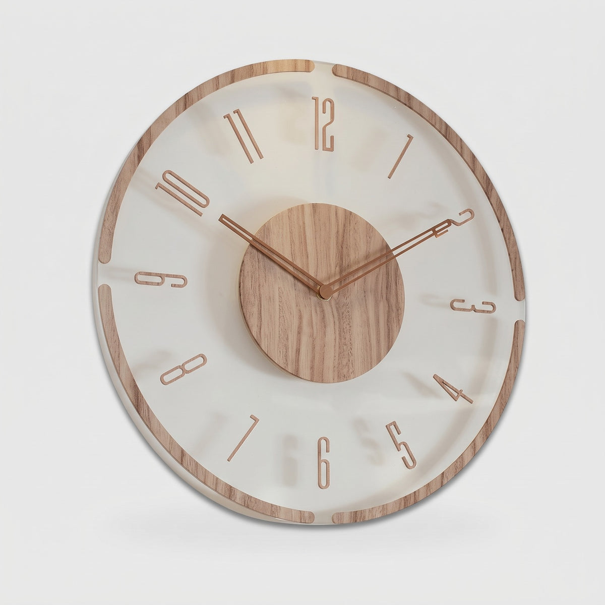 Horloge Murale Carrée Bois – Design Vintage Best-Seller