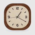 Horloge Murale Carrée Bois – Design Vintage Best-Seller