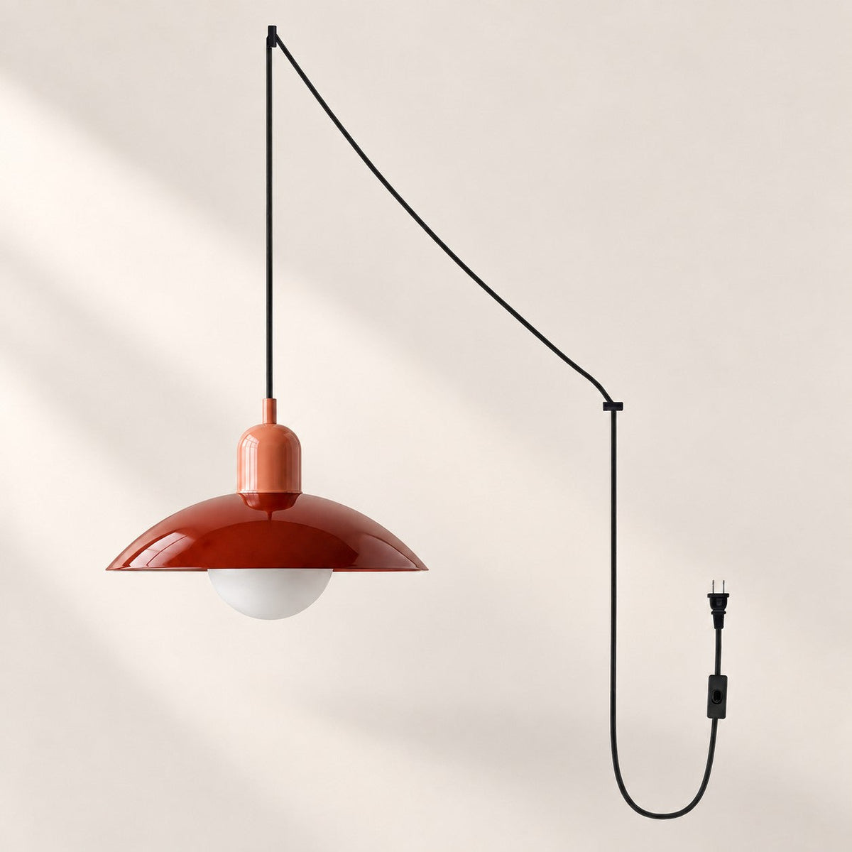 Suspension Bauhaus à Brancher Mid-Century