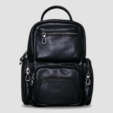 Sac Poitrine 2-en-1 Homme en Cuir et Sac à Dos