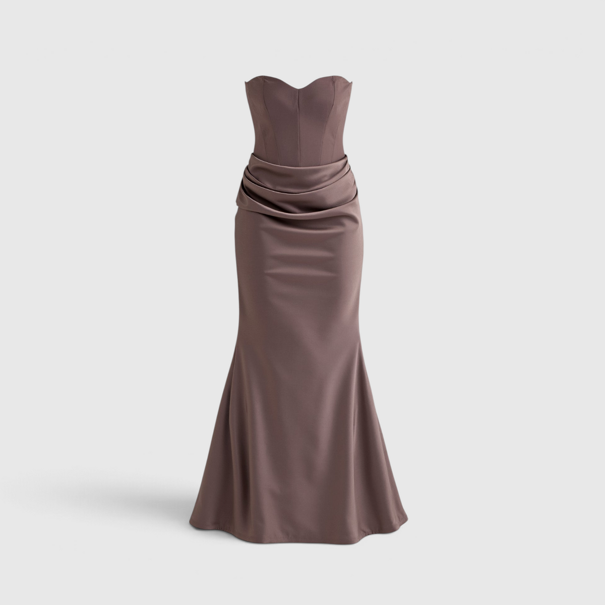 Robe Longue Fourreau pour Femme - Robe Élégante d'Invitée de Mariage