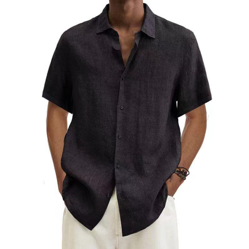Chemise Homme Manches Courtes Casual - Chemise Quotidienne