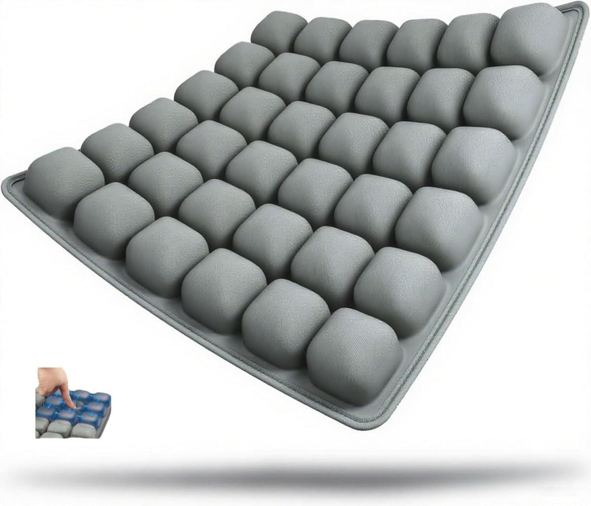 Coussin de Siège Gonflable - Coussin d'Air Ergonomique avec 36 Cellules d'Air