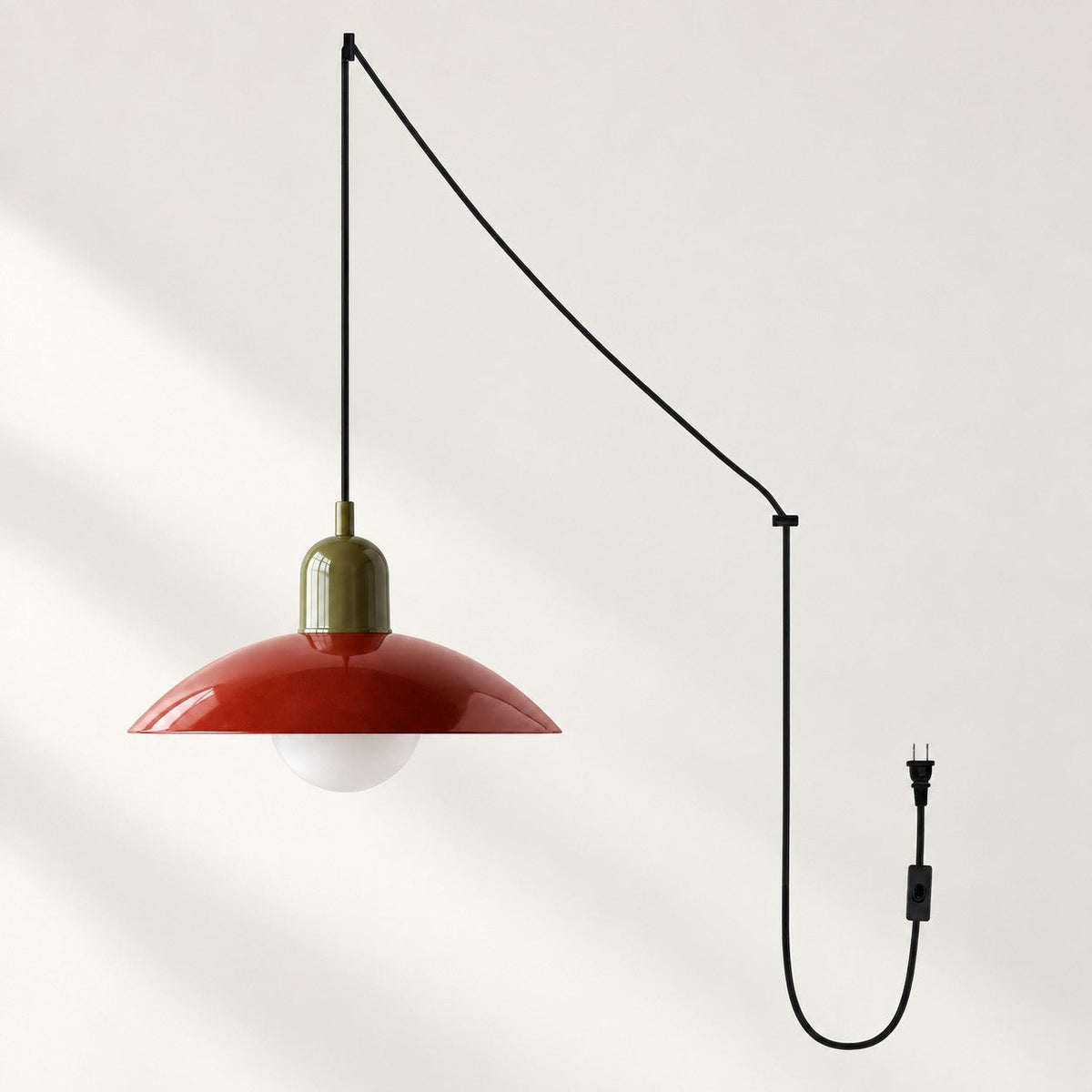 Suspension Bauhaus à Brancher Mid-Century