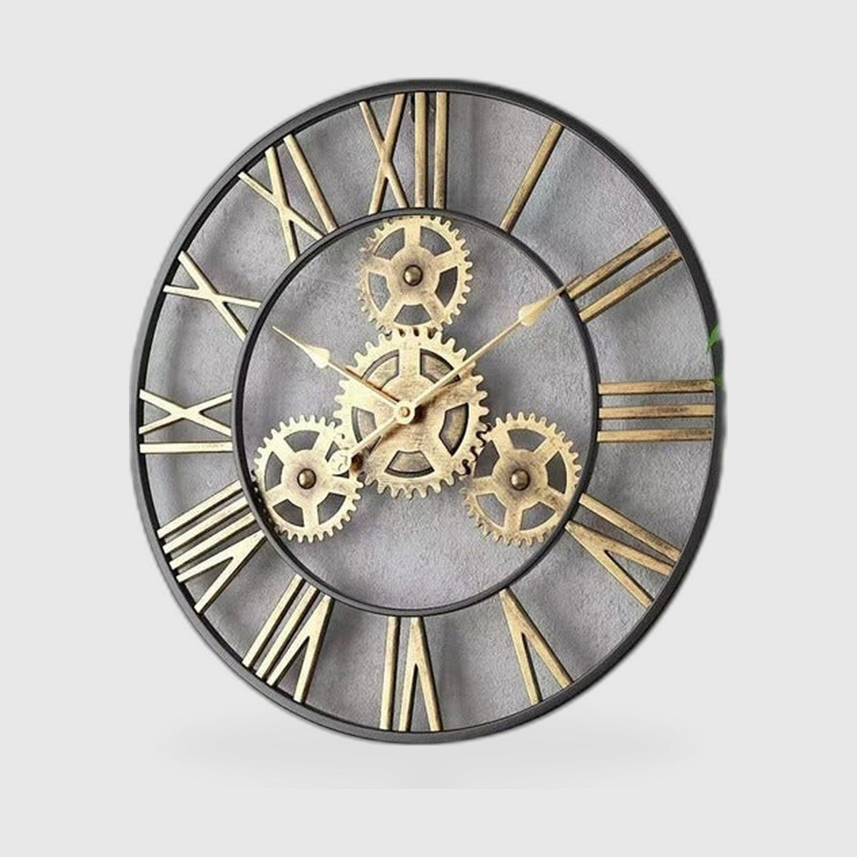 Horloge Murale Engrenages Métalliques – Style Industriel Best-Seller