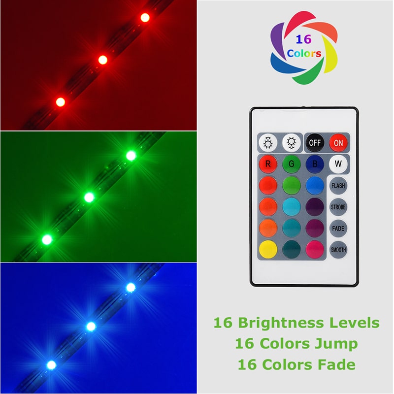 Bandeau LED Rétroéclairage TV – 16 Couleurs, USB