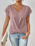 T-shirt femme col cœur - Léger, doux et polyvalent au quotidien