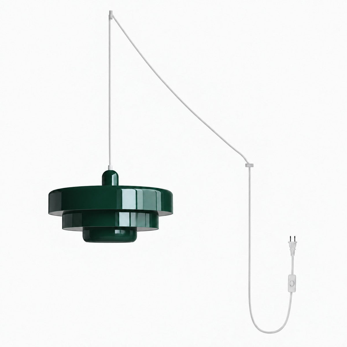 Suspension Rétro Bauhaus à Brancher - Multicolore