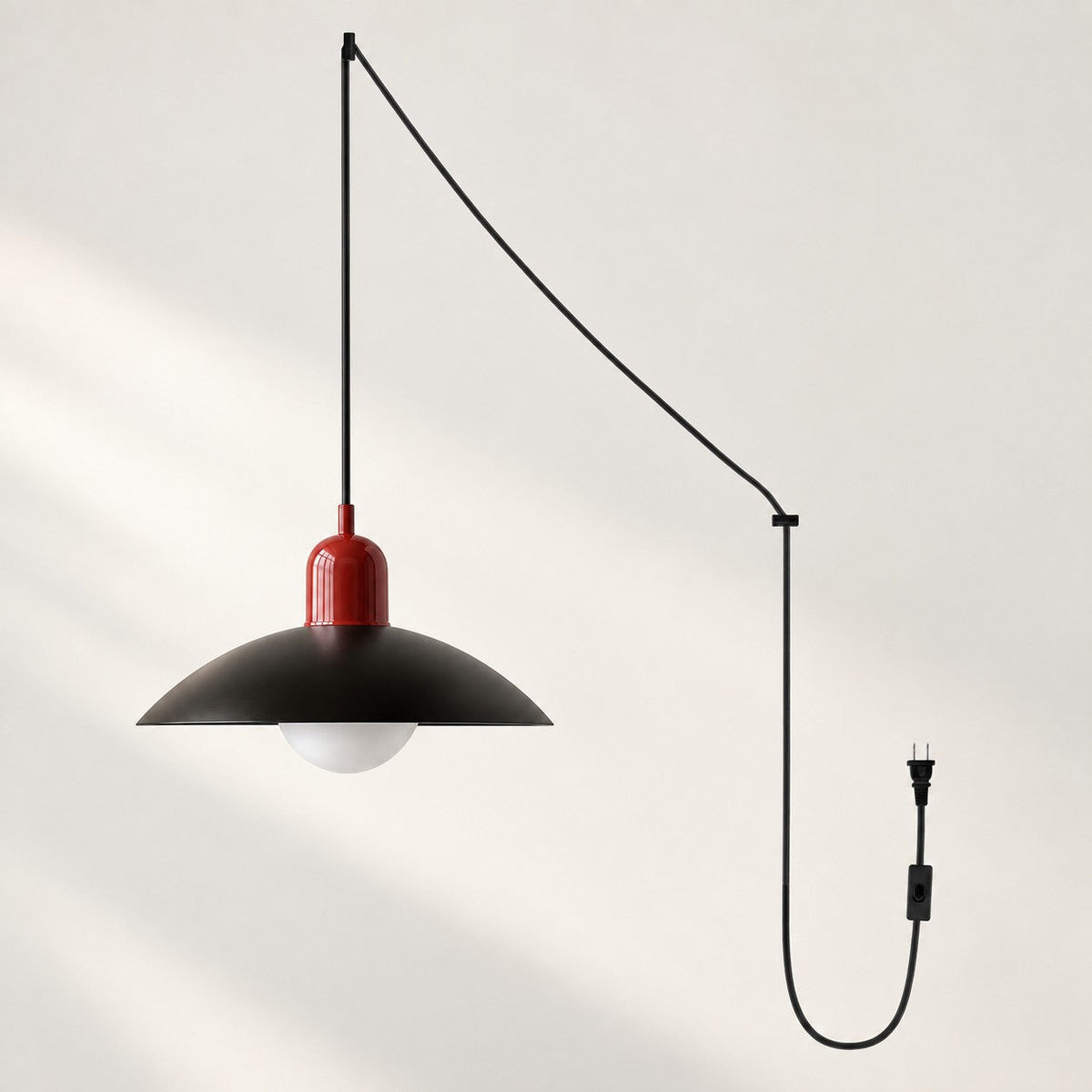 Suspension Bauhaus à Brancher Mid-Century