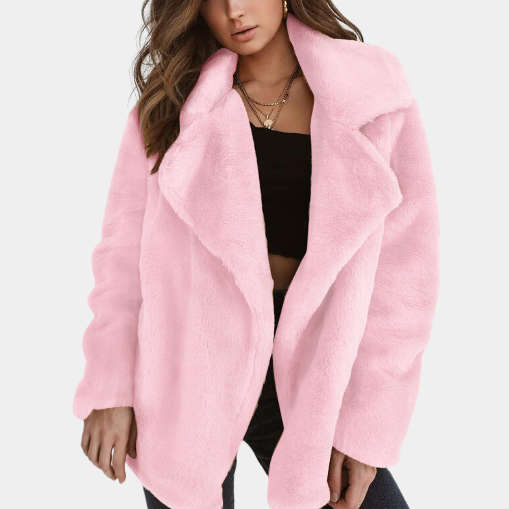 Schicker und gemütlicher Damen Wintermantel für einen stilvollen saisonalen Look