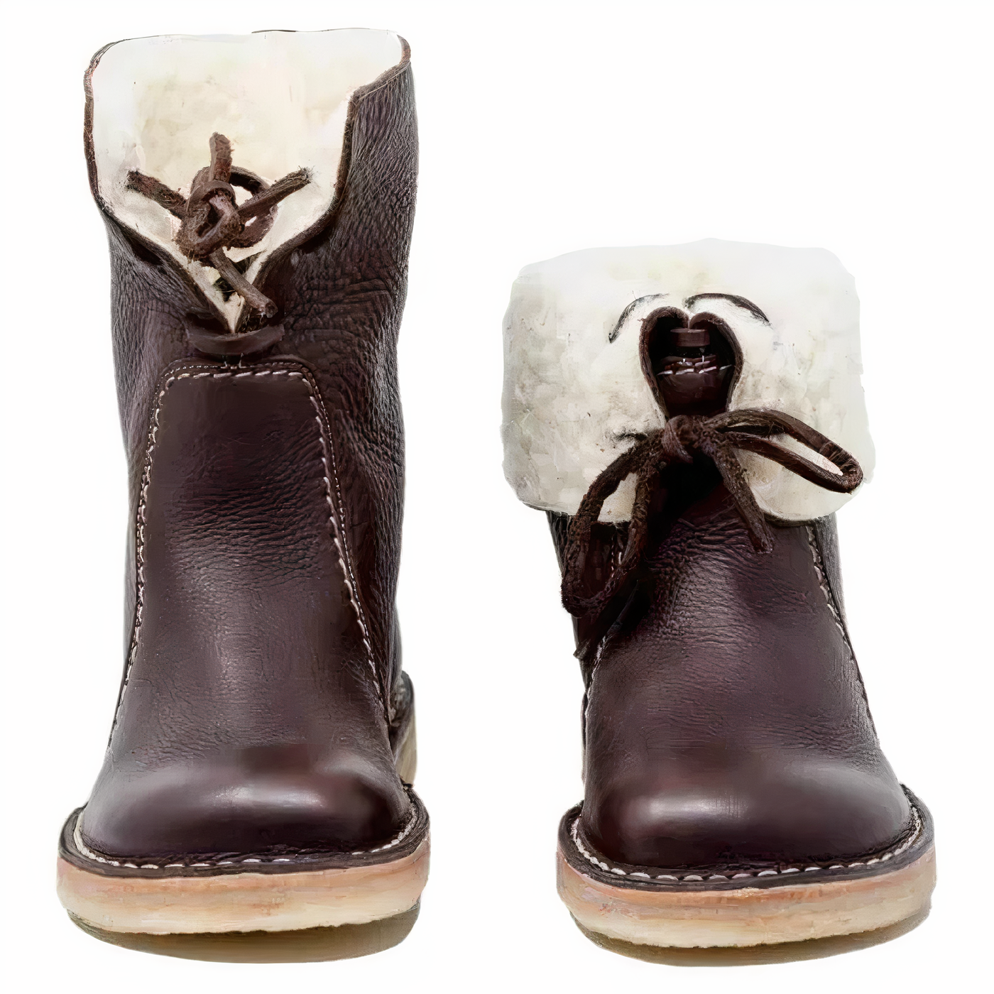 Chic Women's Casual Leather Mid-Calf Boots for Everyday Style and