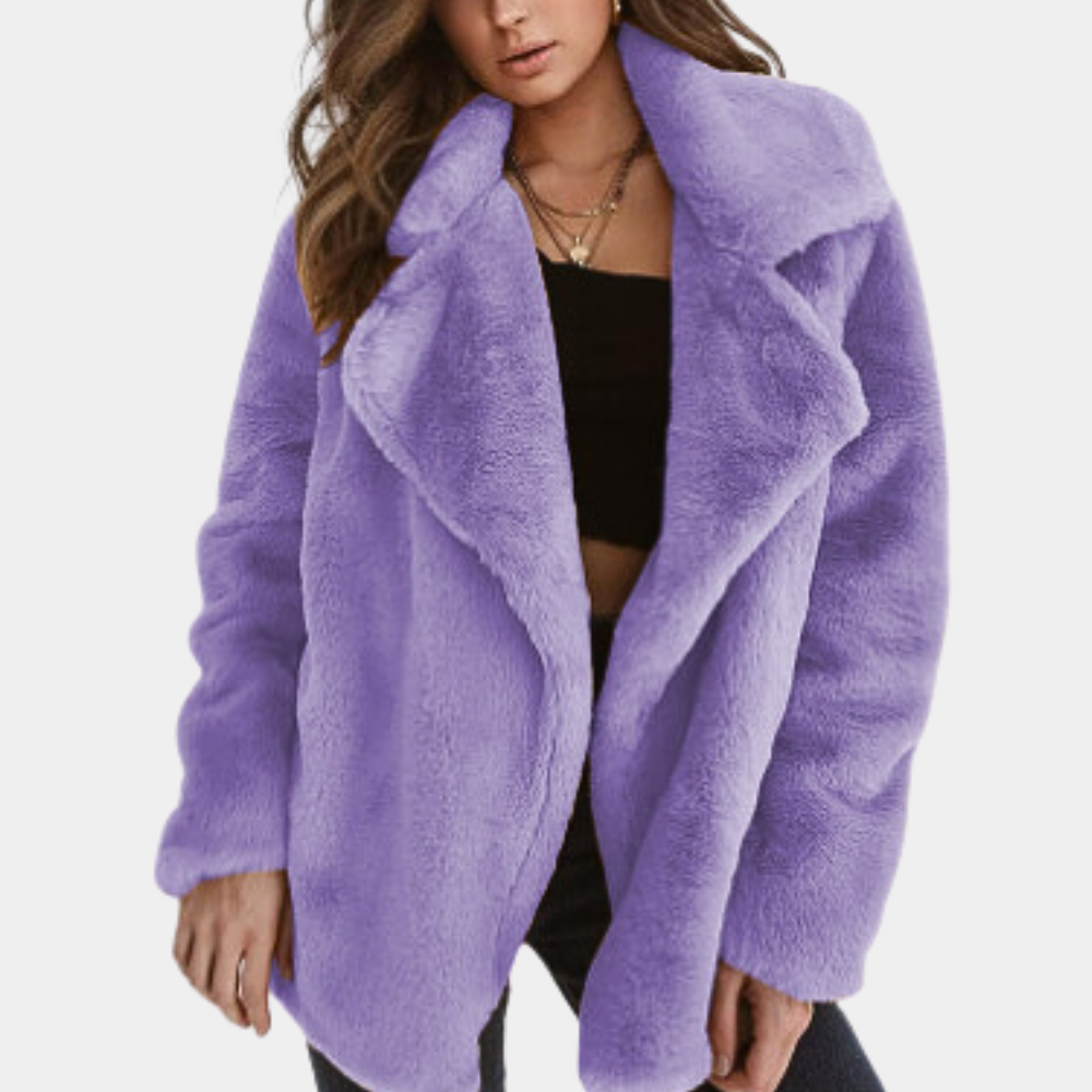 Schicker und gemütlicher Damen Wintermantel für einen stilvollen saisonalen Look