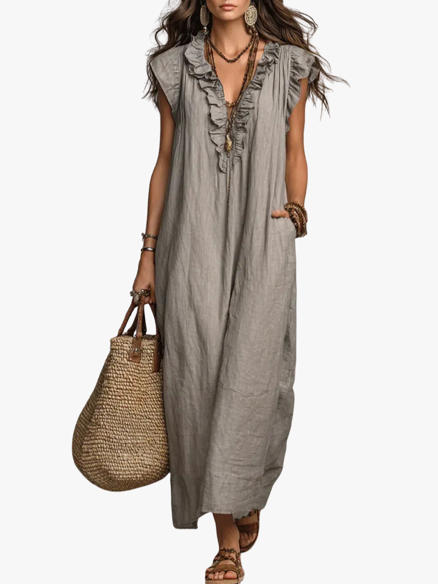 ROBE BOHÉMIENNE CHIC ET FLUIDE POUR FEMMES