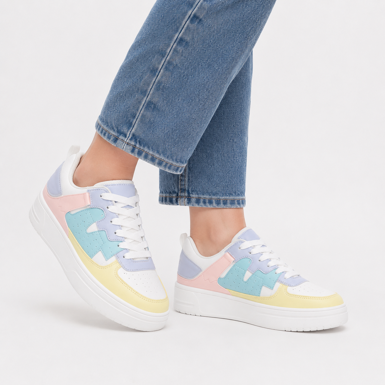 Baskets Femme Respirantes & Colorées Confort Sport & Quotidien