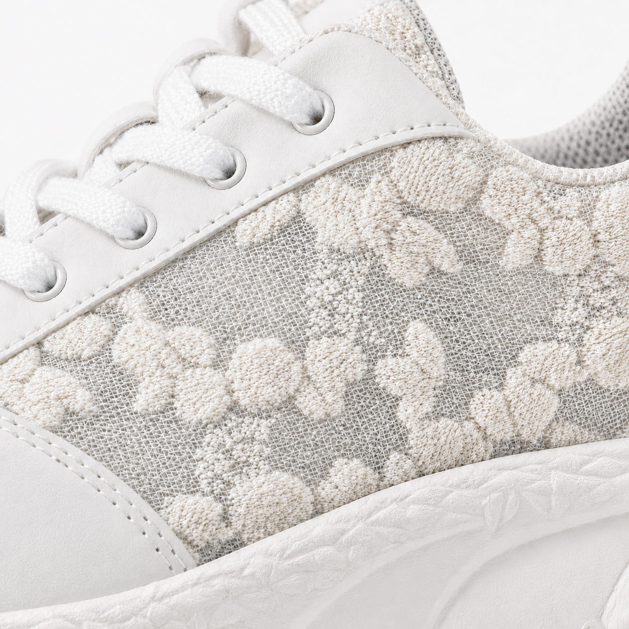 Baskets Femmes Confortables en Tissu Femme