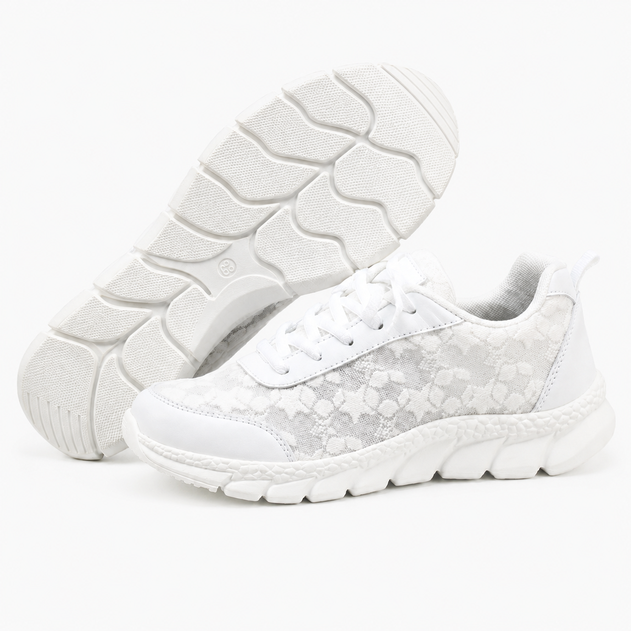 Bequeme Damen-Sneaker aus Stoff
