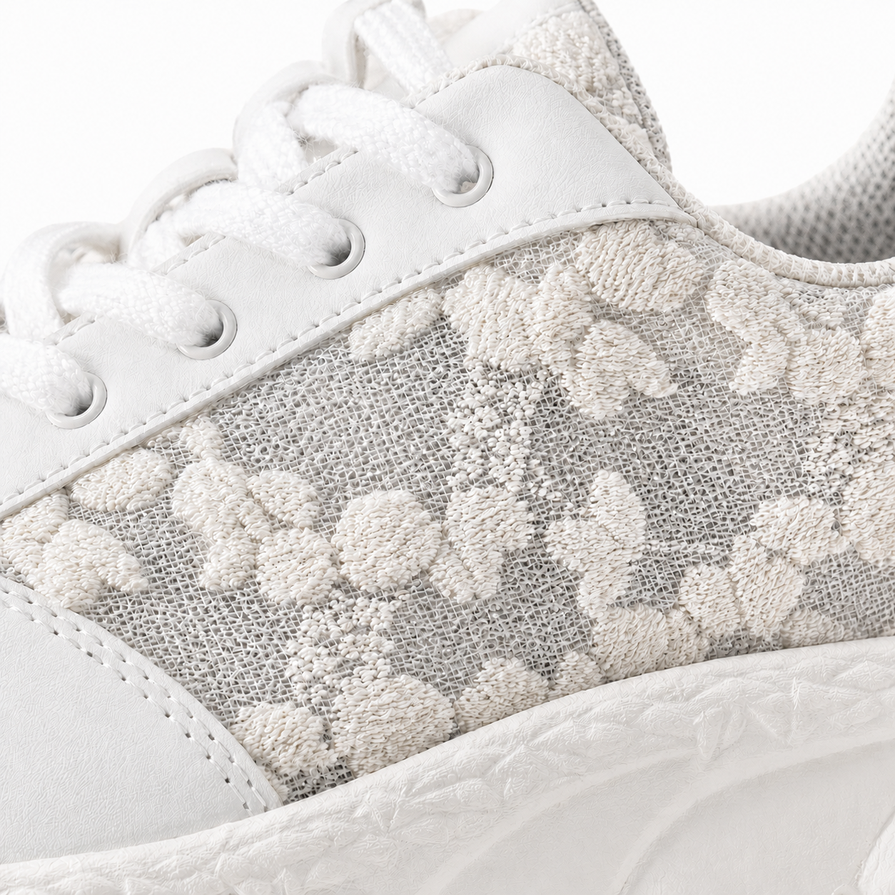 Baskets Femmes Confortables en Tissu Femme