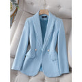 Blazer Femme avec Franges Polyester Accessoires De Mode