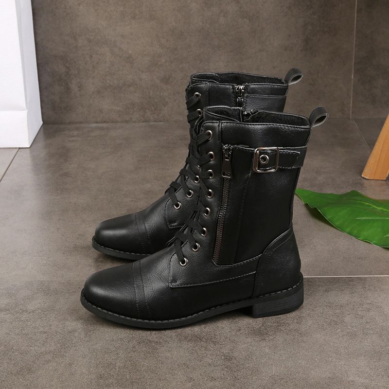 Bottes Hiver Femme Élégantes Noires 8