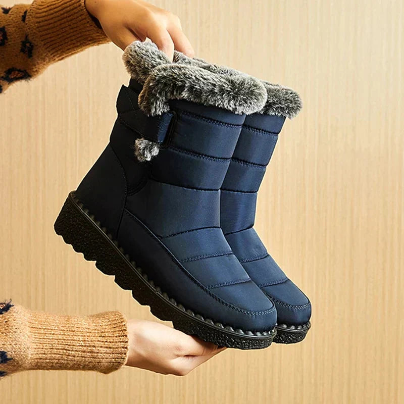 Bottes Hiver Femme Élégantes et Chaudes 0