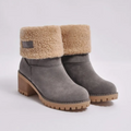 Bottes Hiver Femme et Chaudes Fourrure Chic Et Confort