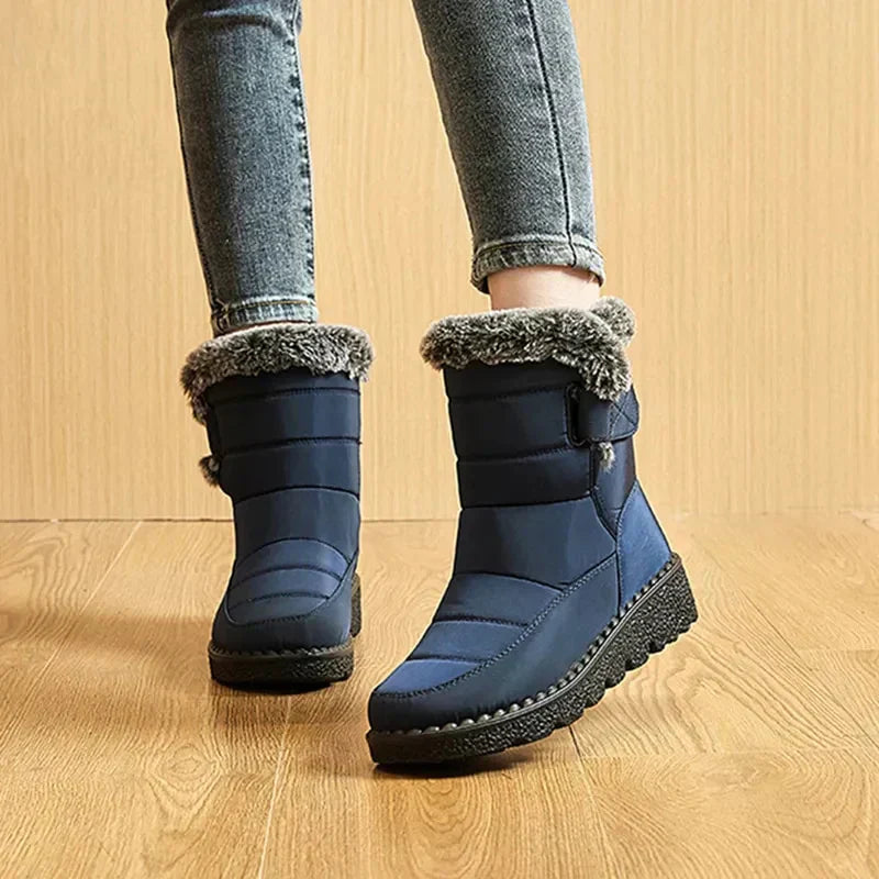 Bottes Hiver Femme Élégantes et Chaudes 5
