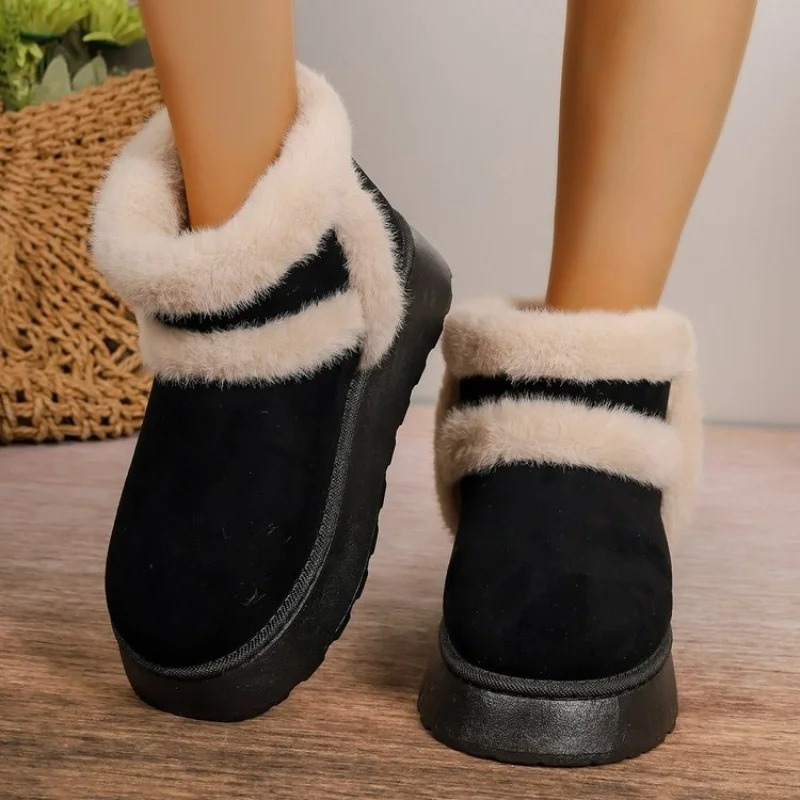 Bottes Hiver Femme Semelles Épaisses Antidérapantes 2