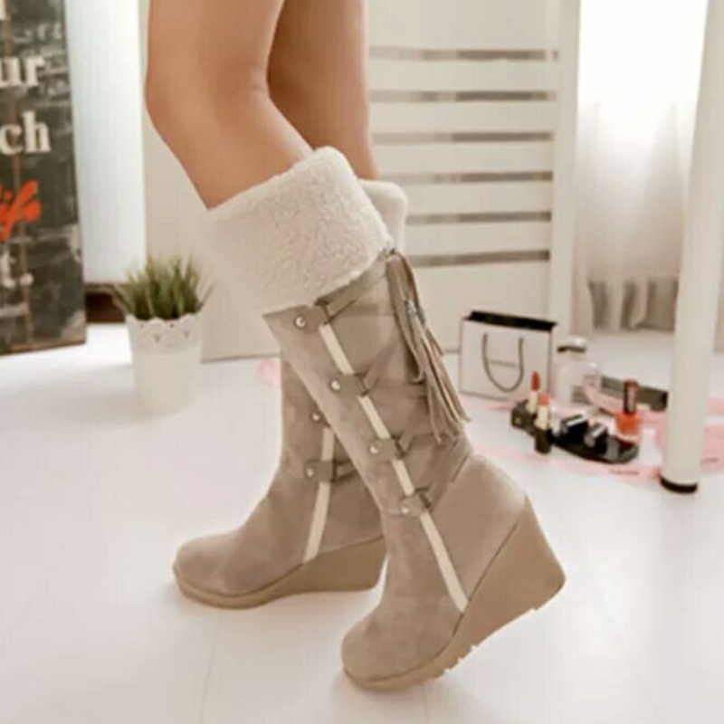 Bottes Noires Élégantes Pour Femmes 0
