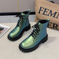 Damenstiefeletten mit Schnürung, Damenschuhe