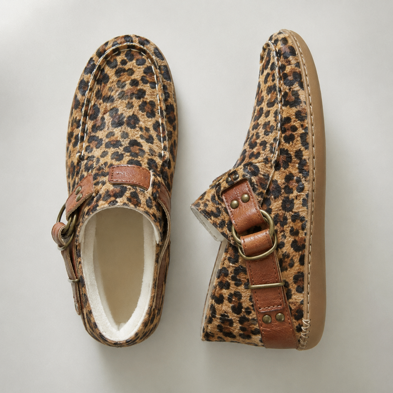 Warme Damenstiefeletten aus PU mit weichem Futter für den Winter