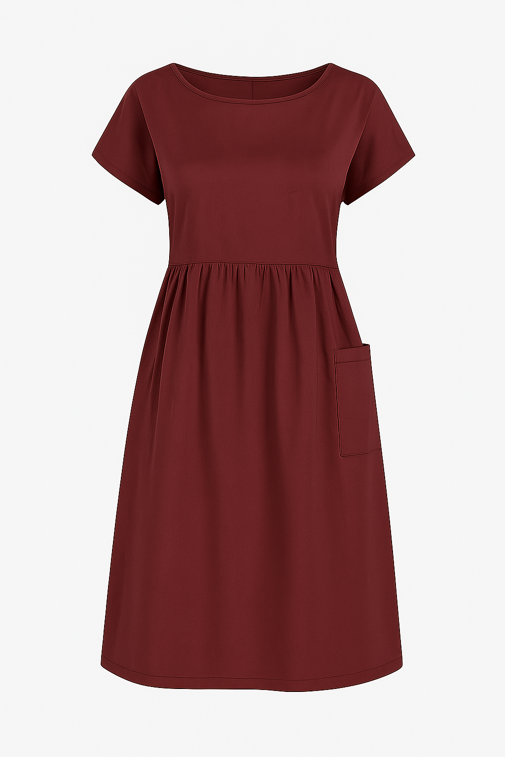 Lässiges Sommerkleid mit Taschen Damen